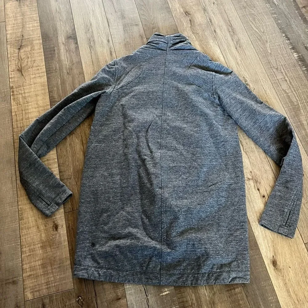 Lululemon That's a Wrap Jacket Grey Size 6